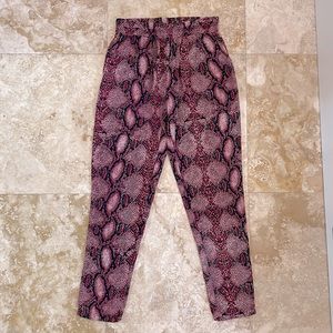 Snake Print Pant